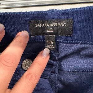 Banana Republic Navy Skinny Jeans